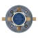 Grohsafe 3.0 Pressure Balance Valve Rough With Flush Plug With PEX Crimp Outlets With Service Stops