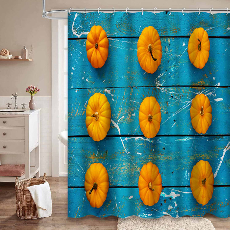 Rideau de douche blanc imperméable, rideaux de douche pour la salle de bain avec 12 crochets, 72" L x 84" W