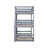 Triple Rubber Wood Bunk Bed with Two Built-in Ladders, Guardrails, Twin over Twin over Twin, Detachable Triple Twin Bunk Bed-209148143