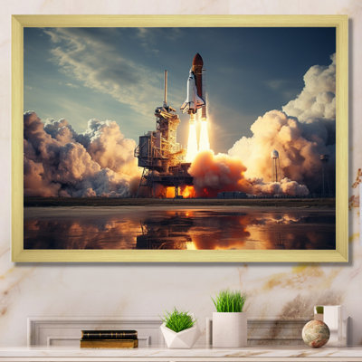 Space Shuttle Epic Launch I - Space Shuttle Wall Art