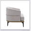 Fauteuil demi-tonneau moderne avec accoudoirs rembourrés-1237164116
