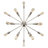 Califano 18 - Light Dimmable Sputnik Sphere Chandelier-735926705