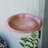 Hammered Solid Copper Birdbath with Wall Mount Bracket