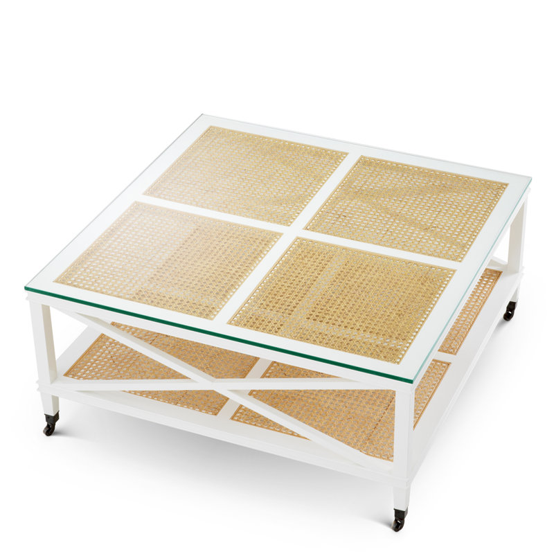 Bahamas Glass Coffee Table