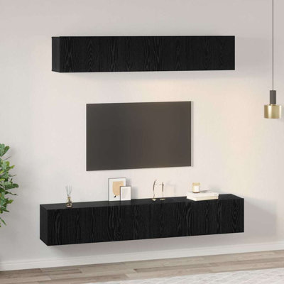 TV Cabinet Set 5 Pcs 100 X 30 X 30 Cm Engineered Wood