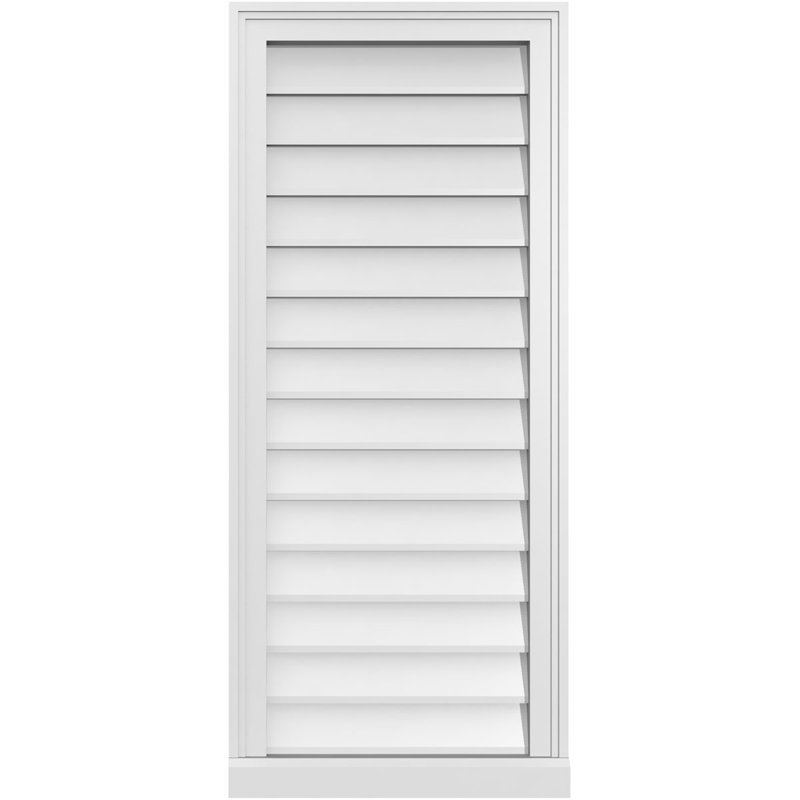 Cadre de seuil Brickmould, brun clair apprêté, H 42 po x l 18 po x P 2 po