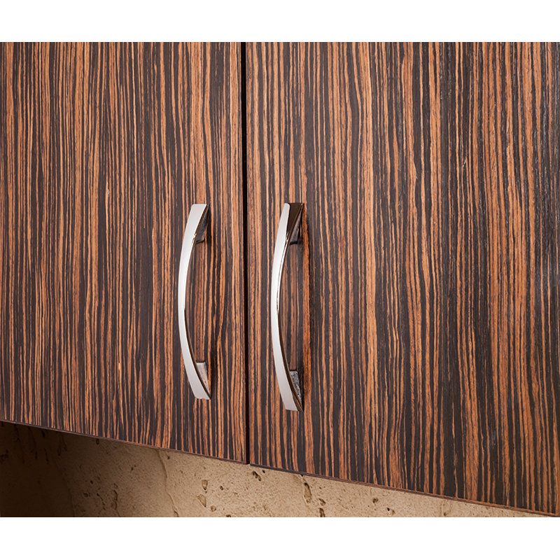 Regan Arch Pull, 5", Polished Chrome