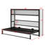 Lit escamotable avec tablettes Murphy-1786716710