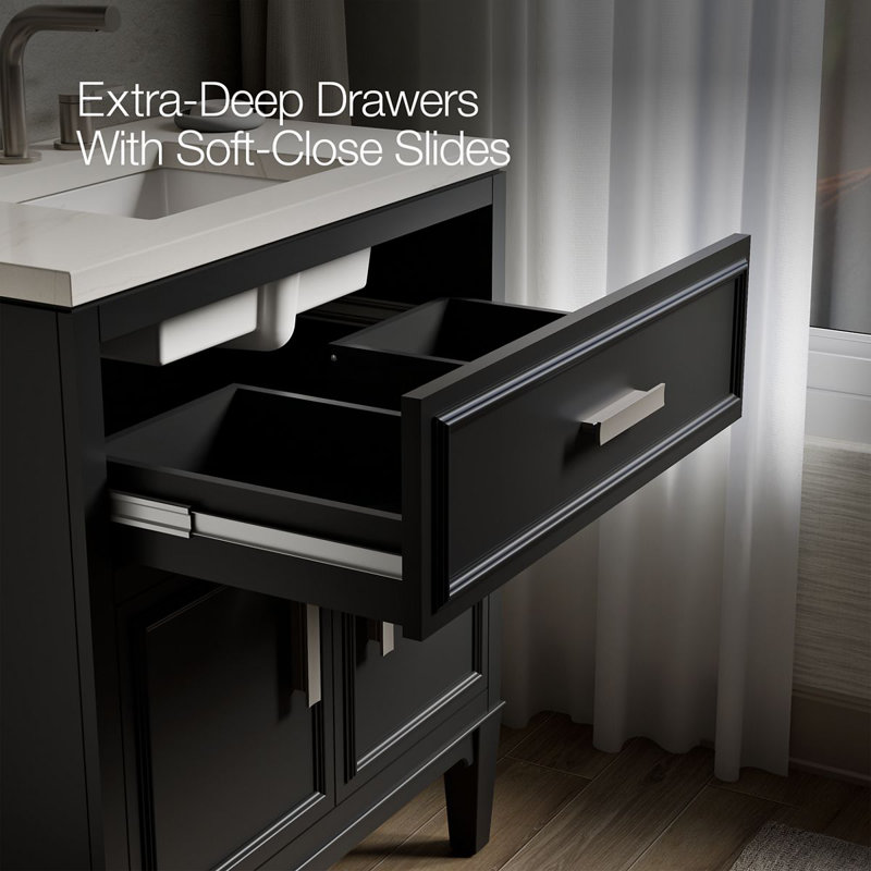 Southerk 30-In Bathroom Vanity Set, Slate Gray, 30"