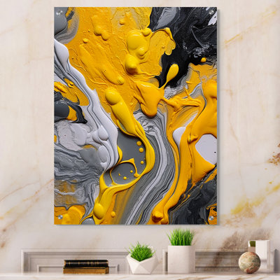 Claritsa - Abstract Acrylic Wall Art For Kitchen