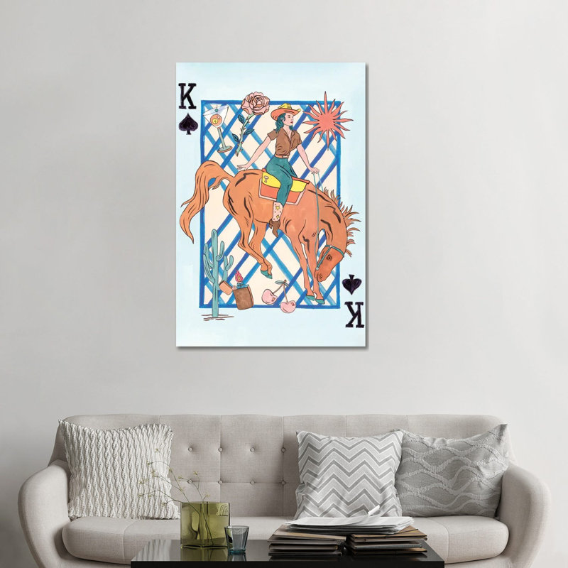 Range Rider III, reproduction d'art sur toile tendue, H 48 po x l 32 po, Toile tendue, Ne s’applique pas