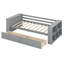 Lit de jour avec tablettes et tiroirs-1353053576