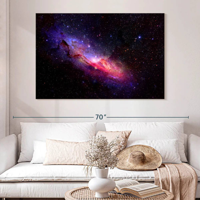 Oberle Galaxy In Space, 34" H x 51" W