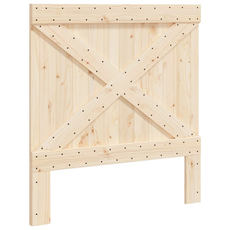 Boutell Solid Wood Headboard, 100 x 104cm