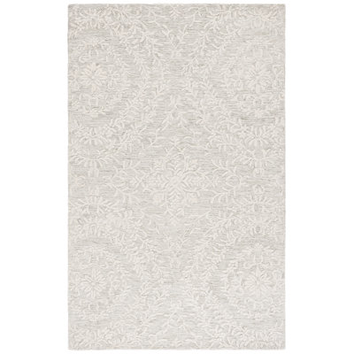 Tapis en laine touffeté à la main Quaniece 401