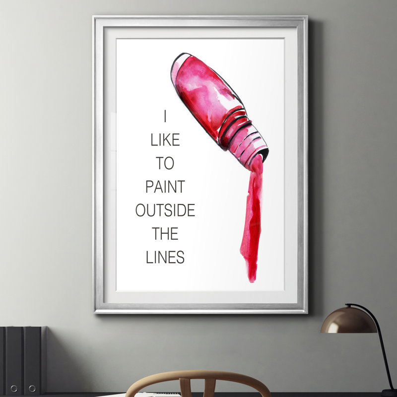 Peinture polie, reproduction d'art textuel sur papier encadré, H 18,5 po x l 24,5 po x P 1,5 po, Papier argenté