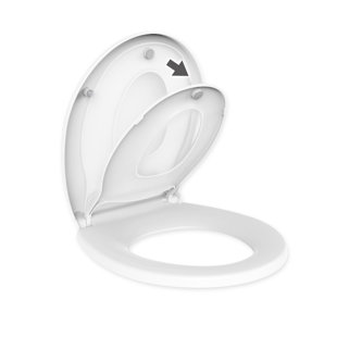 Round Toilet Seat and Lid