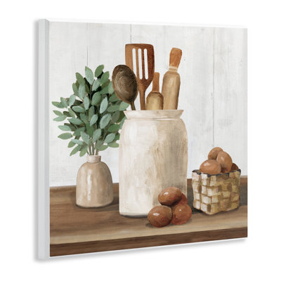Plaque murale Country Kitchen & Eggs, design par White Ladder