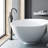 Euro Collection Single Handle Floor Mounted Roman Tub Filler Faucet with Hand Shower - Matte Black-36865954