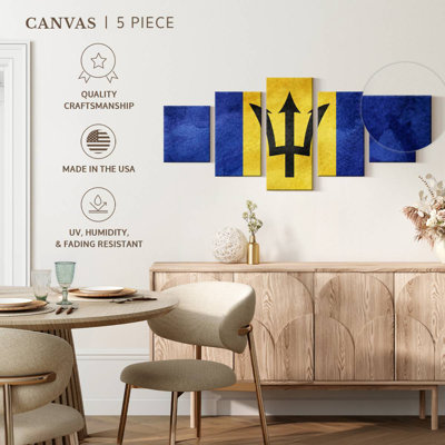 Drapeau des Caraïbes à la Barbade