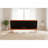 67" Orange Leather Office Sofa Bed