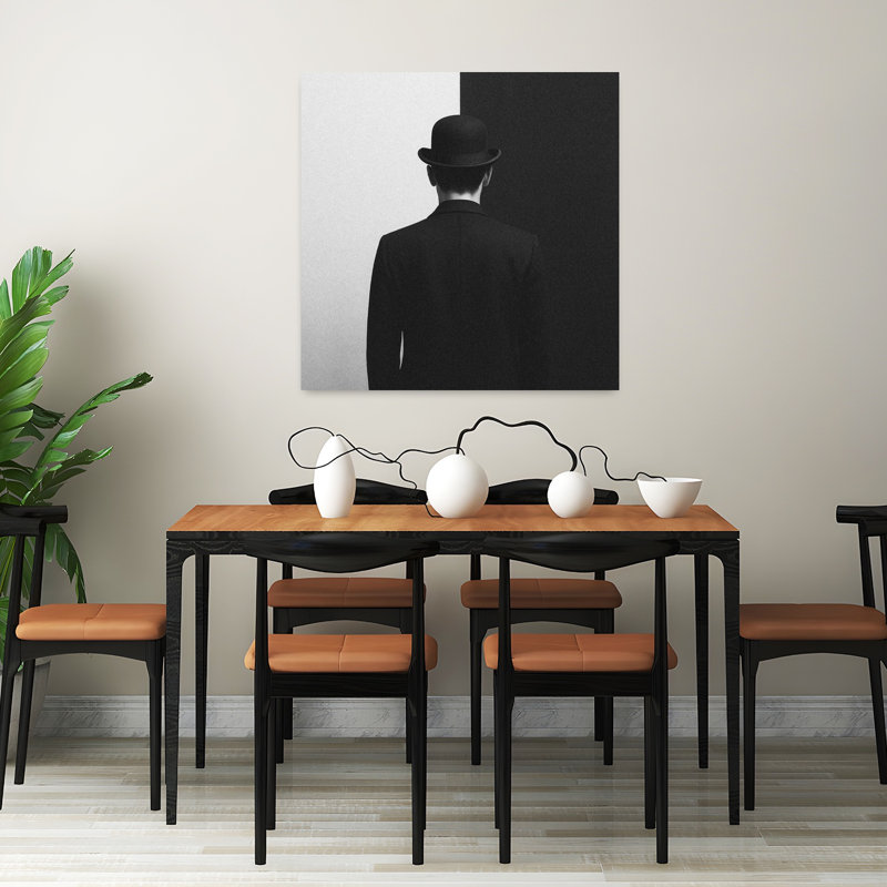 Art mural contemporain abstrait Pab, H 32 po x l 32 po