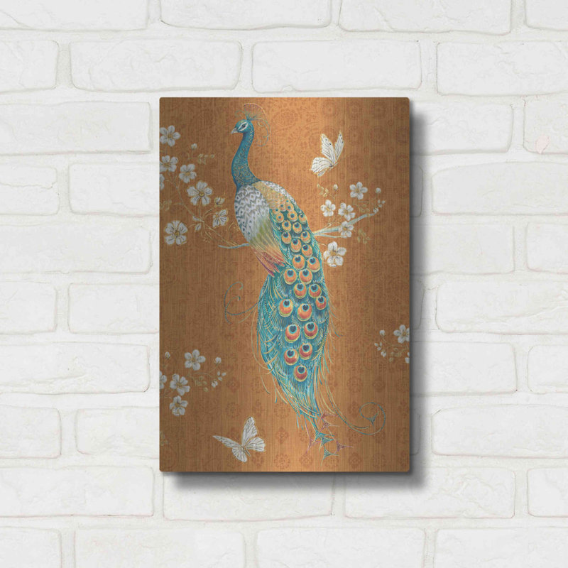«Ornate Peacock X Spice» par Daphne Brissonnet, H 16 po x l 12 po
