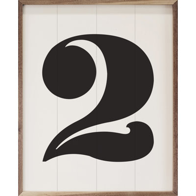 Classic Number Two - blanc