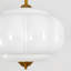 Glass Semi Flush Mount