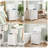 2-Section Rolling Laundry Hamper With Lid And Handle Dividers Plastic Laundry Organizer Wheeled Basket For Bathroom, Bedroom, Laundry Room-578644193-591280867