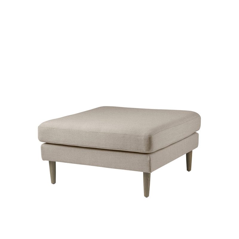 Firhoj Square Ottoman, Beige