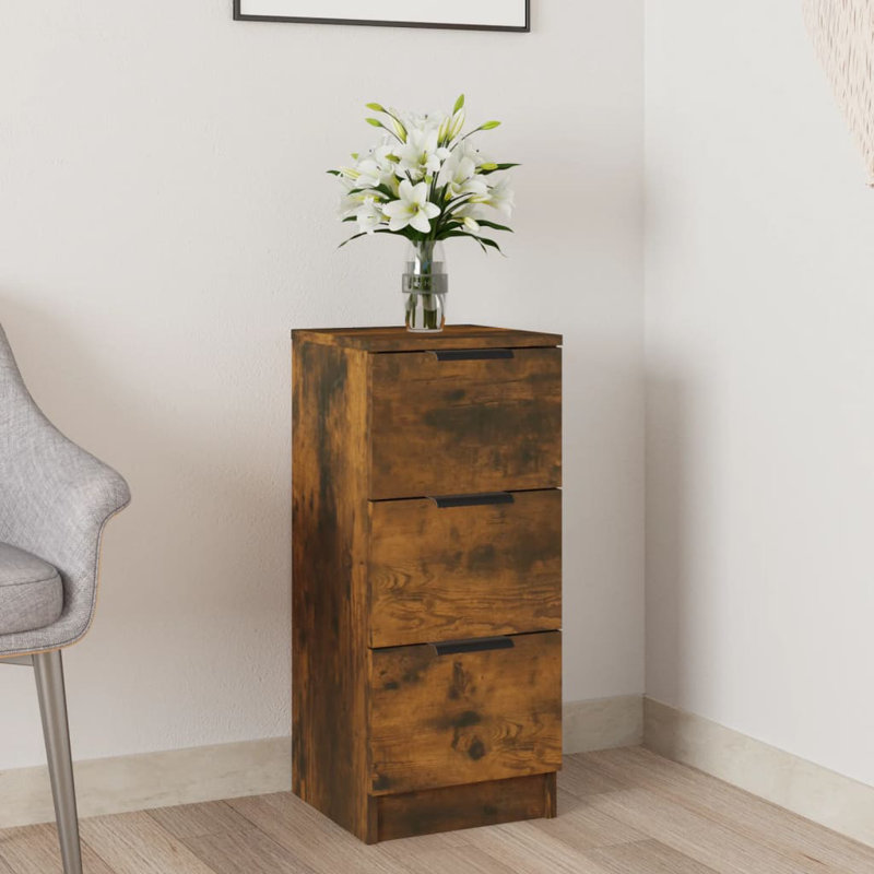 Jorjey Rectangle Accent Chest, Smoked Oak