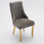 Chaise d'appoint en rayonne de chenille pour salle à manger avec pieds en acier inoxydable-1220439848-1220439764