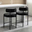 Tabouret de comptoir à dossier bas 24 po Najira-1477308005-1477308006-1484025977