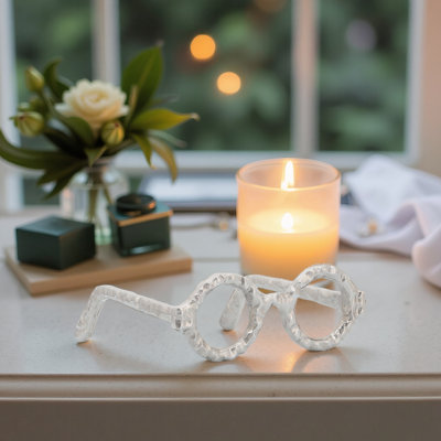 Secor Metal Eyeglasses Sculpture