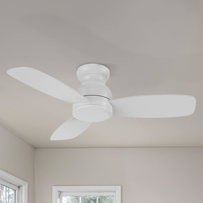 44" Deshonte 3 - Blade DC Motor Ceiling Fan with Remote Control
