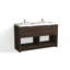 Vista 60" W Freestanding Double Bathroom Vanity-429148928-429148958-429149030