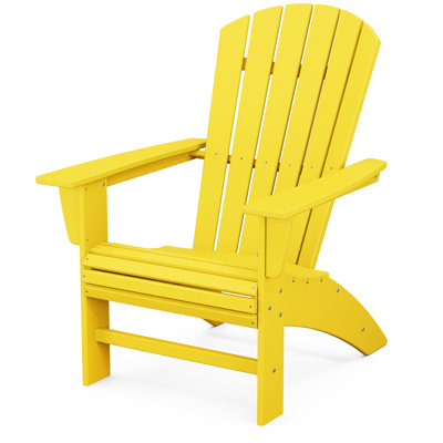 POLYWOOD Nautical Curveback Adirondack Chair