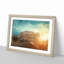 The Colisium in Rome Italy in Abstract - Picture Frame Graphic Art Print on MDF-55737583-55737580