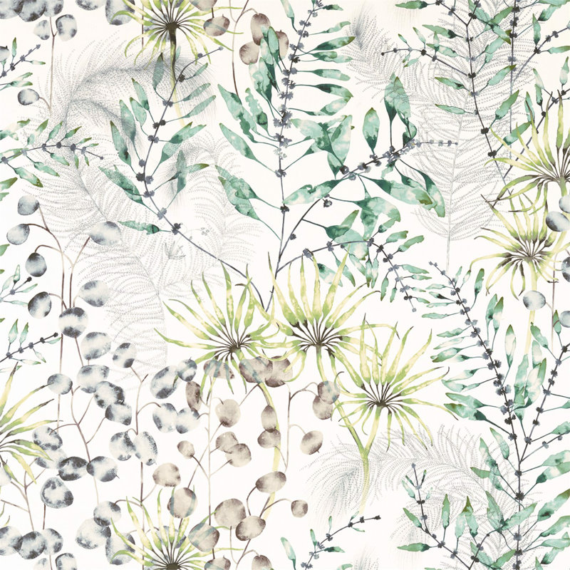 Postelia Fabric, Emerald/Lime