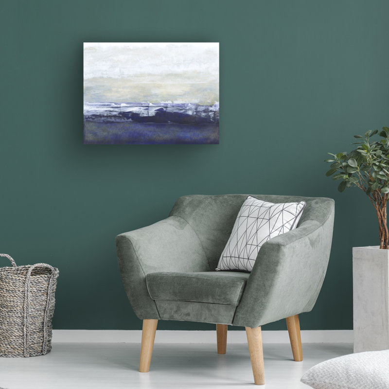 " Blue Glimpse ", 35" H x 47" W