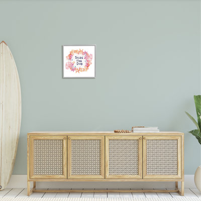 «Life Better At Beach» rayé nautique-ao-784