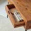 Bonnie 47.24'' W Solid Wood Console Table