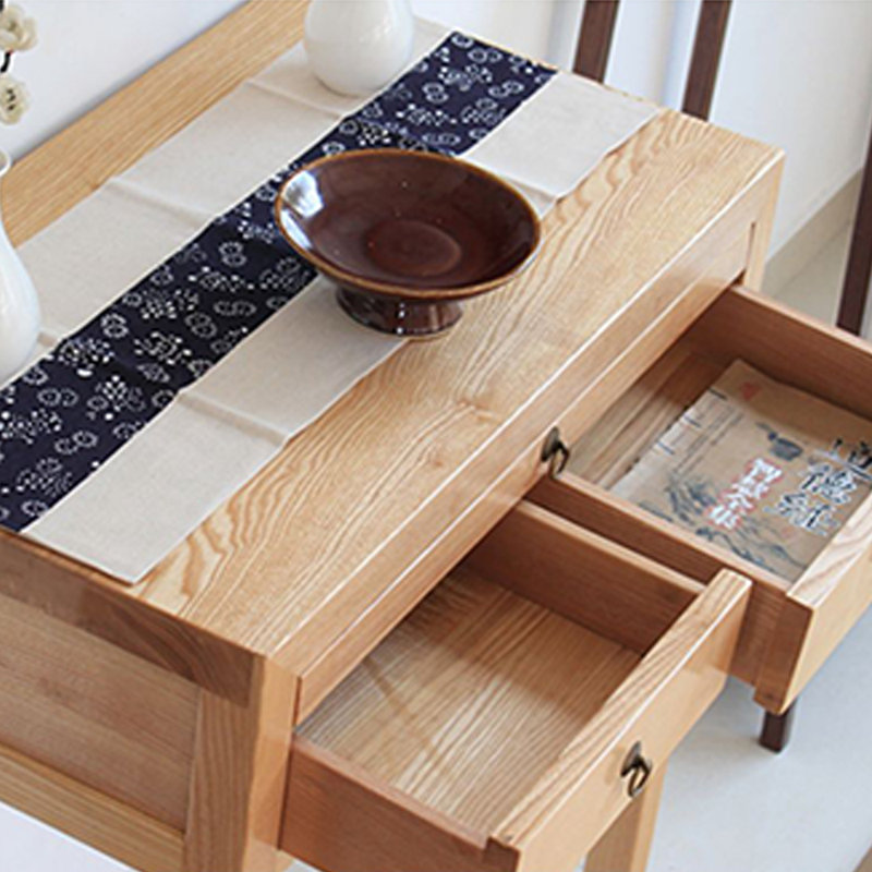 New Chinese Style Solid Wood Console Table