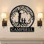 Décoration murale arbre de vie mère enfant monogramme-105757794-117815143
