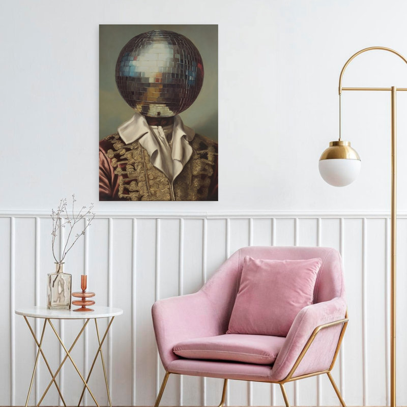 Art contemporain, art rétro, classique et rétro, H 24 po x l 16 po