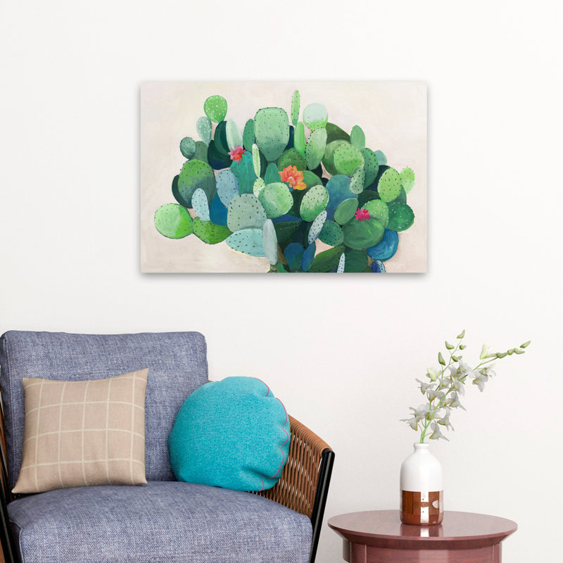 Paysage, nature, plantes, fleurs, fleurs de cactus, H 16 po x l 24 po