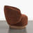 Modern Swivel Barrel Chairs With Wood Base-60020971