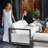Parlington Outdoor Black/Oyster Sofa