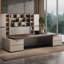 94.49"Luxury and high-end L-shaped executive desk-100083972